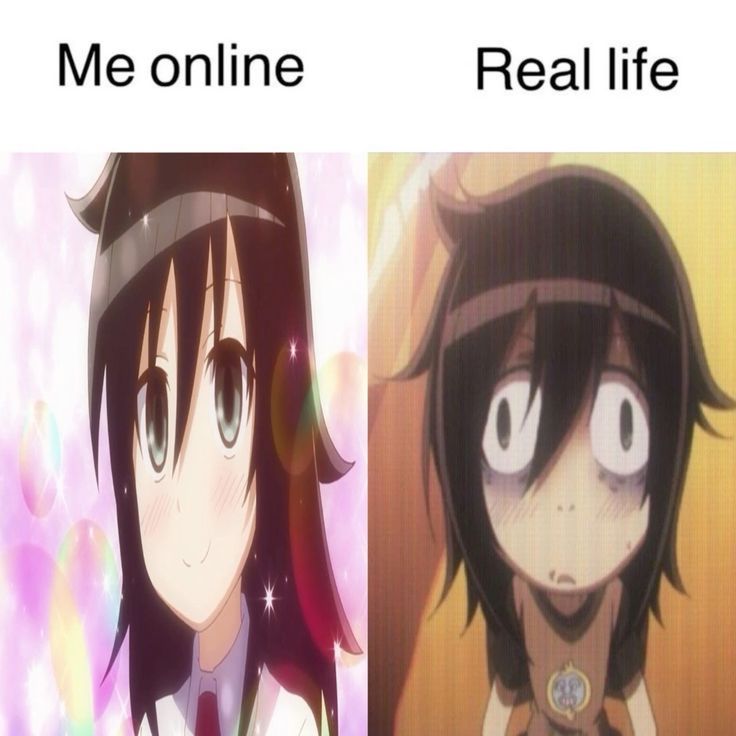 Me online Real life