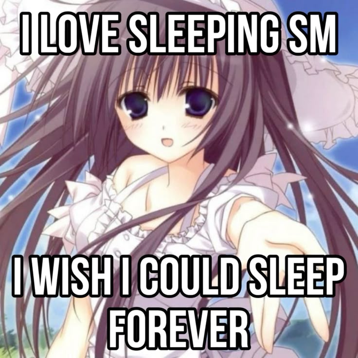 I LOVE SLEEPING SM

I WISH I COULD SLEEP
FOREVER