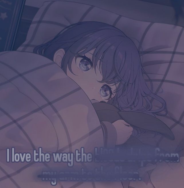 I love the way the bl00dd drips from
my arm to the floor.