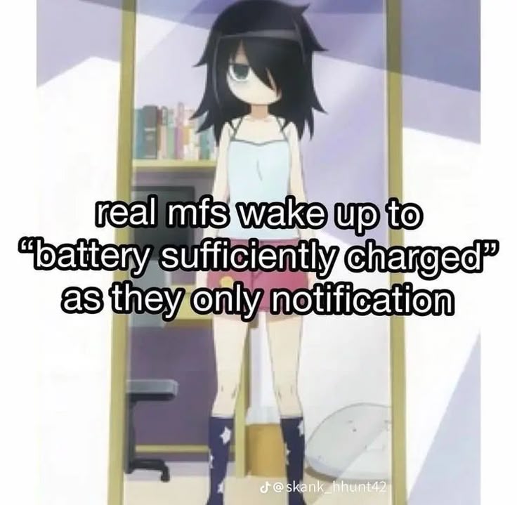 I’m a real mf… ahahaha……. Anime: Watamote
