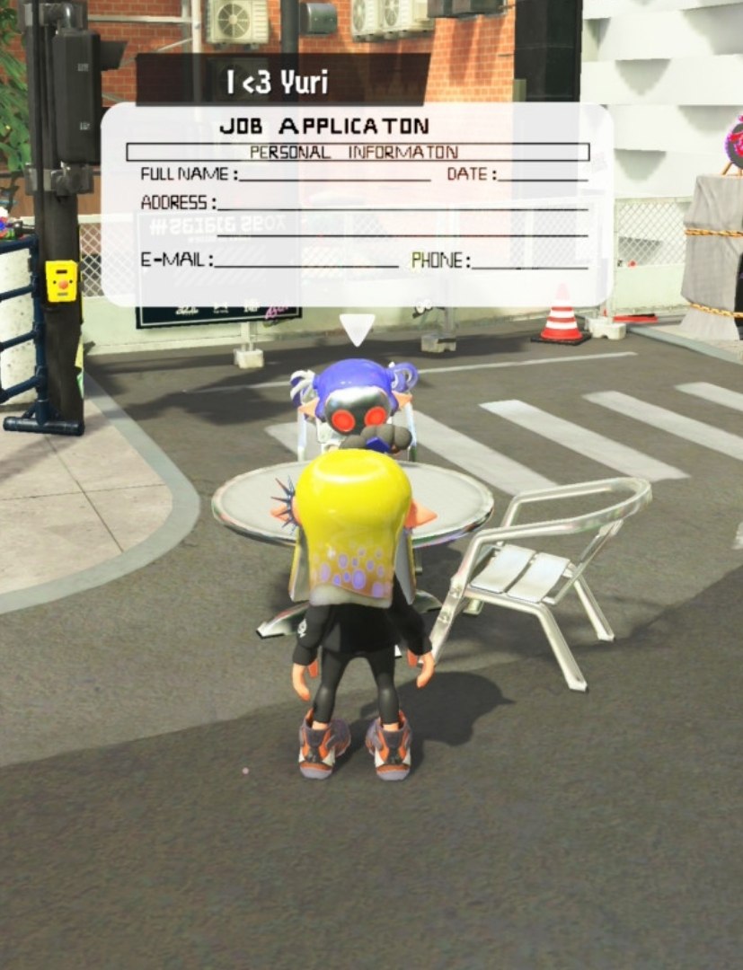 Persino in splatoon 💔