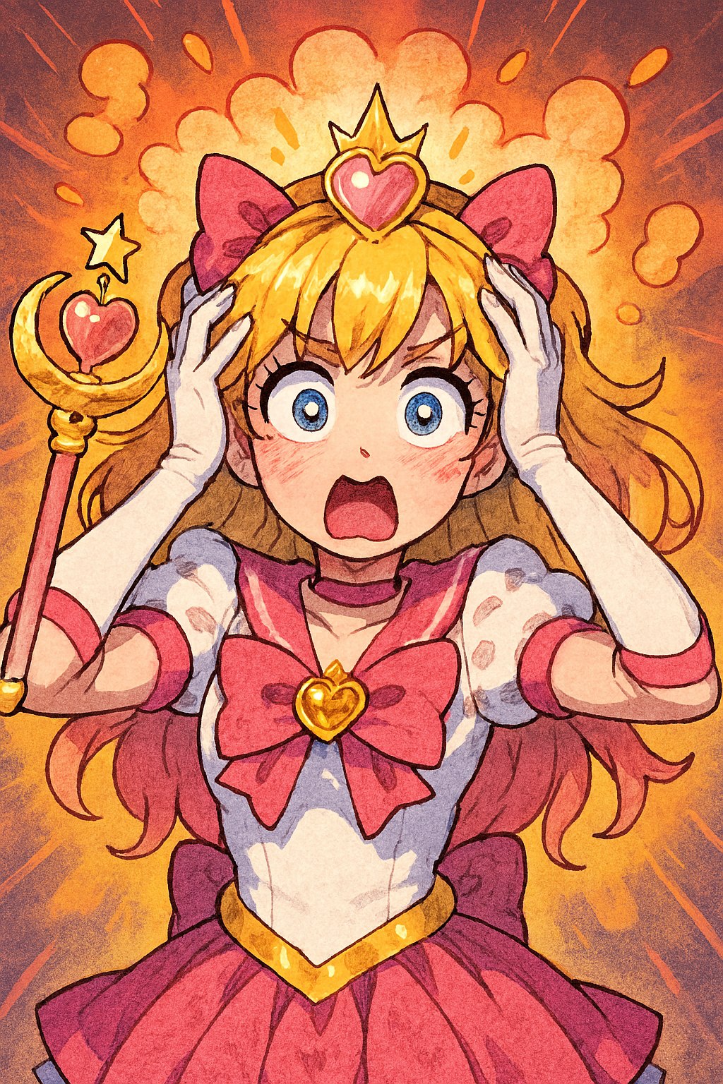 Davide ツ, [14/08/2025 16:39]
/copilot disegna una ragazza magica con questa espressione: 🤯

Microsoft Copilot, [14/08/2025 16:39]
Ecco in arrivo la ragazza magica con l’espressione 🤯 — tipo che ha appena scoperto un incantesimo segreto o ha visto qualcosa di assurdo nel multiverso!

Davide ツ, [14/08/2025 16:40]
potere del cristallo di luna 🌙