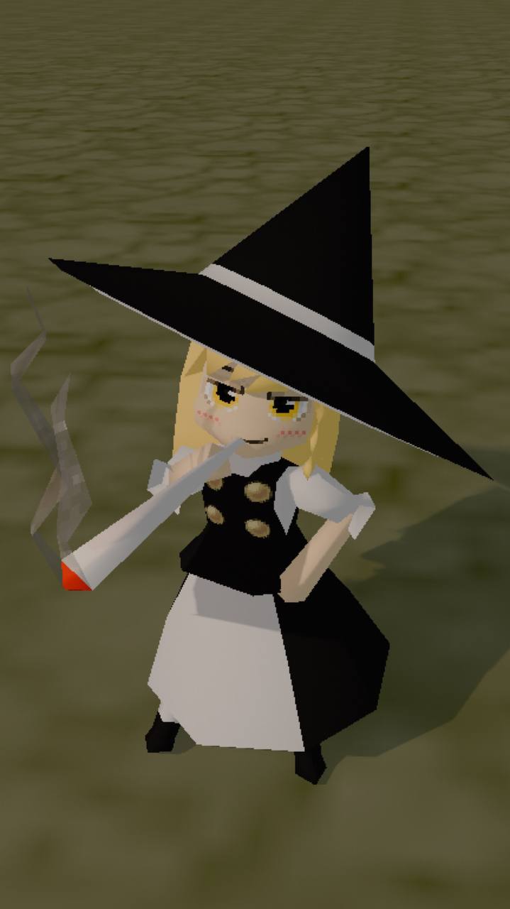 Remade that one image of Marisa doinkin it