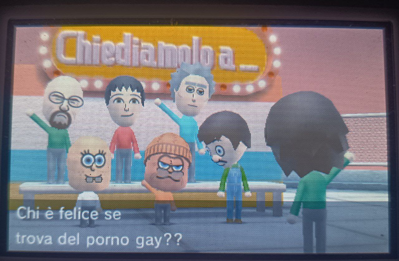 Perfino Luigi è sorpreso