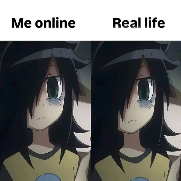 Me online Real life