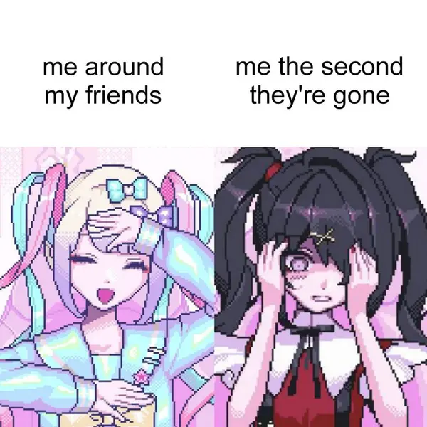 me around me the second
my friends they're gone