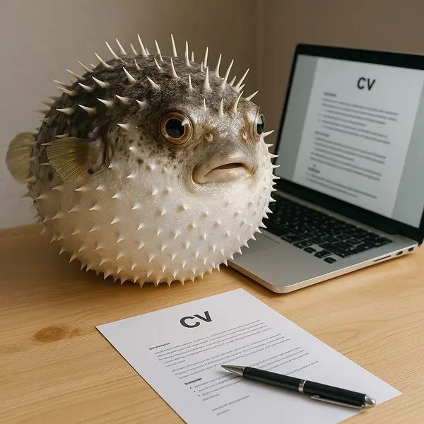 Hex, [20/07/2025 15:35]
/copilot genera un'immagine fotorealistica di un pesce palla che deve mandare il CV

Microsoft Copilot, [20/07/2025 15:35]
Il tuo pesce palla in cerca di lavoro è quasi pronto a inviare il CV! 💼🐡 Preparati a incontrare il candidato più gonfiabile dell'oceano.

💖💣, [20/07/2025 15:35]
👀

Hex, [20/07/2025 15:36]
Ecco

💖💣, [20/07/2025 15:36]
HE BIG

Sephiroth/Pallino (o come si dovrebbe chiamare, Sephiroth + Pallino), [20/07/2025 15:37]
Povero pescetto rimettetelo in acqua

💖💣, [20/07/2025 15:37]
è carino così sul tavolo tho

Sephiroth/Pallino (o come si dovrebbe chiamare, Sephiroth + Pallino), [20/07/2025 15:37]
POVERO PESCETTO

Sephiroth/Pallino (o come si dovrebbe chiamare, Sephiroth + Pallino), [20/07/2025 15:37]
È carino sempre ma va rimesso in acqua