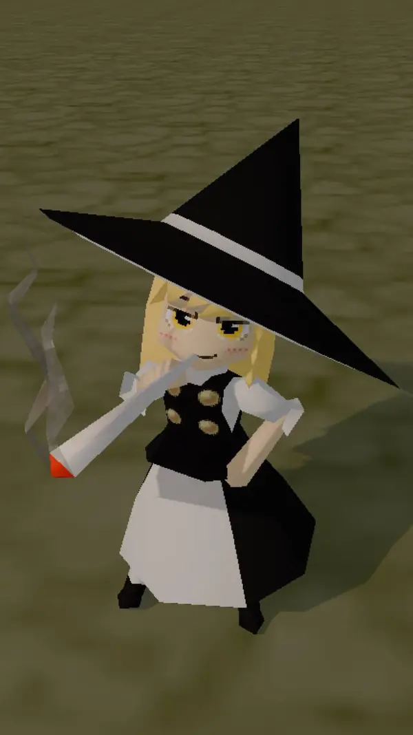 Remade that one image of Marisa doinkin it
